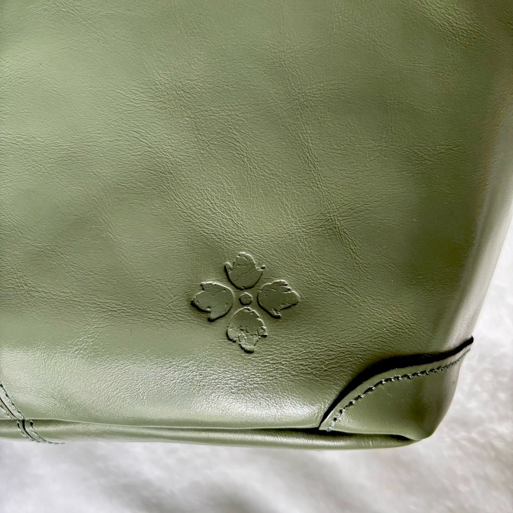 PATRICIA NASH Kemble Genuine Leather Sage Tote Shoulder Bag—NWT - Picture 4 of 16